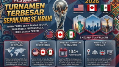 Piala Dunia 2026 Siap Hadir dengan Perubahan Besar yang Mengguncang Dunia Sepak Bola
